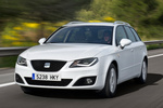 SEAT Exeo 2.0 TDI 143 CV Ecomotive Gama Exeo ST Turismo familiar Blanco Nevada Exterior Frontal-Lateral 5 puertas