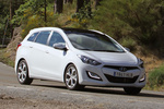 Hyundai i30 Gama i30 CW Gama i30 CW Turismo familiar Creamy White Exterior Lateral-Frontal 5 puertas