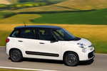 Fiat 500L Gama 500L Gama 500L Monovolumen Blanco Gelato Exterior Lateral 5 puertas