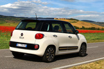 Fiat 500L Gama 500L Gama 500L Monovolumen Blanco Gelato Exterior Posterior-Lateral 5 puertas