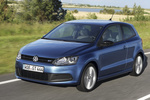 Volkswagen Polo 1.4 TSI 140 CV BlueGT Turismo Azul Blue Silk Metalizado Exterior Frontal-Lateral 3 puertas