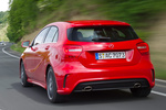 Mercedes-Benz Clase A Gama Clase A AMG Sport Turismo Rojo Jupiter Exterior Lateral-Posterior 5 puertas