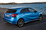 Mercedes-Benz Clase A A 200 Urban Turismo Azul Mares del Sur metalizada Exterior Posterior-Lateral 5 puertas