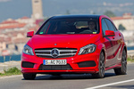 Mercedes-Benz Clase A A 200 CDI AMG Sport Turismo Rojo Jupiter Exterior Frontal 5 puertas