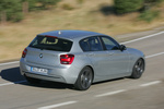 BMW Serie 1 118d Sport Line Turismo Graciersilber metalizado Exterior Posterior-Lateral 5 puertas