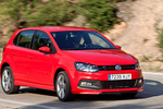 Volkswagen Polo 1.6 TDI 90 CV R-Line Turismo Rojo Flash Exterior Lateral-Frontal 5 puertas