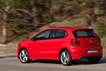 Volkswagen Polo 1.6 TDI 90 CV R-Line Turismo Rojo Flash Exterior Lateral-Posterior 5 puertas