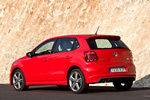 Volkswagen Polo 1.6 TDI 90 CV R-Line Turismo Rojo Flash Exterior Lateral-Posterior 5 puertas