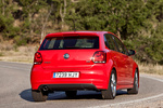 Volkswagen Polo 1.6 TDI 90 CV R-Line Turismo Rojo Flash Exterior Posterior-Lateral 5 puertas