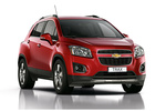 Chevrolet Trax Gama Trax Gama Trax Todo terreno Velvet Red Exterior Frontal-Lateral 5 puertas