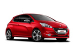 Peugeot 208 GTi GTi Turismo Rojo Rubi Exterior Frontal-Lateral 3 puertas