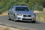 Lexus GS 450h Hybrid Drive Turismo Plata Sonic Exterior Lateral-Frontal 4 puertas