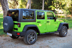 Jeep Wrangler 2.8 CRD 200 CV Mountain Todo terreno Verde Lima Exterior Posterior-Lateral 5 puertas