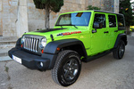 Jeep Wrangler 2.8 CRD 200 CV Mountain Todo terreno Verde Lima Exterior Frontal-Lateral 5 puertas