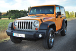 Jeep Wrangler 2.8 CRD 200 CV Mountain Todo terreno Amarillo Bulldozer Exterior Frontal-Lateral 3 puertas