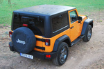 Jeep Wrangler 2.8 CRD 200 CV Mountain Todo terreno Amarillo Bulldozer Exterior Posterior-Lateral 3 puertas