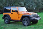 Jeep Wrangler 2.8 CRD 200 CV Mountain Todo terreno Amarillo Bulldozer Exterior Lateral-Frontal 3 puertas