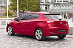 Hyundai i30 Gama i30 3p Tecno S Sky Turismo Cool Red Exterior Posterior-Lateral 3 puertas