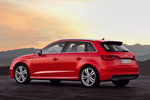 Audi A3 Gama A3 Sportback S line Turismo Rojo Misano Efecto Perla Exterior Posterior-Lateral 5 puertas