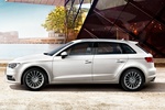 Audi A3 Gama A3 Sportback Gama A3 Sportback Turismo Blanco Amalfi Exterior Lateral 5 puertas