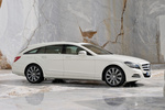 Mercedes-Benz Clase CLS CLS Shooting Brake 250 CDI BlueEFFICIENCY CLS Shooting Break Turismo familiar Blanco Diamante Metalizado Exterior Lateral-Frontal 5 puertas