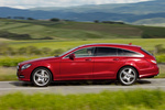 Mercedes-Benz Clase CLS CLS Shooting Brake 500 4MATIC BlueEFFICIENCY CLS Shooting Break Turismo familiar Rojo Tulita Metalizado Exterior Lateral 5 puertas