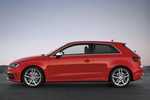 Audi A3 S3 3p S3 Turismo Rojo Misano Efecto Perla Exterior Lateral 3 puertas