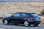 Audi A3 1.4 TFSI 122 CV Gama A3 Turismo Negro phantom efecto perla Exterior Lateral-Posterior 3 puertas