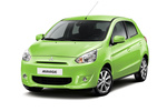 Mitsubishi Mirage Gama Mirage Gama Mirage Turismo Exterior Frontal-Lateral 5 puertas