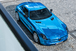 Mercedes-Benz SLS AMG Electric Drive Electric Drive Coup&eacute; Exterior Cenital-Lateral-Frontal 2 puertas