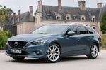 Mazda Mazda6 Gama Mazda6 Gama Mazda6 Turismo familiar Blue Reflex Mica Exterior Frontal-Lateral 5 puertas