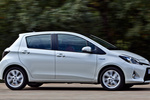 Toyota Yaris H&iacute;brido H&iacute;brido Turismo Blanco Glaciar Perlado Exterior Lateral 5 puertas