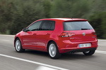 Volkswagen Golf 2.0 TDI CR 150 CV Gama Golf Turismo Rojo Tornado Exterior Lateral-Posterior 5 puertas