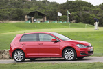 Volkswagen Golf 2.0 TDI CR 150 CV Gama Golf Turismo Rojo Tornado Exterior Lateral 5 puertas