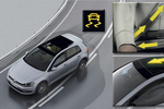 Volkswagen Golf Gama Golf Gama Golf Turismo T&eacute;cnica Sistema de protecci&oacute;n previa a la colisi&oacute;n 5 puertas