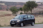 Dacia Lodgy dCi 90 CV Laureate Monovolumen Negro Nacarado Exterior Frontal-Lateral 5 puertas