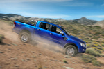 Ford Ranger Gama Ranger Double Cab Gama Ranger Double Cab Pick up Azul Oc&eacute;ano Exterior Lateral 4 puertas