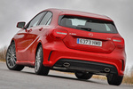 Mercedes-Benz Clase A A 180 CDI BlueEFFICIENCY L&iacute;nea AMG Sport Turismo Rojo Jupiter Exterior Posterior 5 puertas