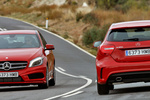 Mercedes-Benz Clase A A 180 CDI BlueEFFICIENCY L&iacute;nea AMG Sport Turismo Rojo Jupiter Exterior Frontal 5 puertas