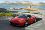 Ferrari 458 458 Spider Gama 458 Spider Descapotable Rojo Scuderia Exterior Frontal-Lateral 2 puertas