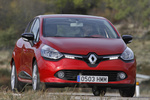 Renault Clio Energy dCi 90 S Dynamique Turismo Flamme Red Exterior Frontal-Lateral 5 puertas
