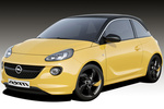 Opel ADAM Gama ADAM SLAM (paquete OPC) Turismo Exterior Frontal-Lateral 3 puertas