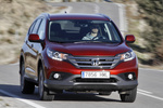 Honda CR-V 2.2 i-DTEC 150 CV Lifestyle Todo terreno Rojo Pasi&oacute;n Perlado Exterior Frontal-Lateral 5 puertas