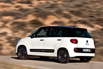 Fiat 500L 1.3 Multijet II 85 CV Gama 500L Monovolumen Blanco Gelato Exterior Lateral-Posterior 5 puertas