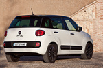 Fiat 500L 1.3 Multijet II 85 CV Gama 500L Monovolumen Blanco Gelato Exterior Posterior-Lateral 5 puertas