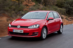 Volkswagen Golf 2.0 TDI CR 150 CV Sport Turismo Rojo Tornado Exterior Frontal-Lateral 5 puertas