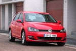Volkswagen Golf 2.0 TDI CR 150 CV Sport Turismo Rojo Tornado Exterior Frontal-Lateral 5 puertas