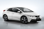 Honda Civic Aero Pack Aero Pack Turismo Blanco Orchid Perlado Exterior Lateral-Frontal 5 puertas
