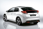Honda Civic Aero Pack Aero Pack Turismo Blanco Orchid Perlado Exterior Posterior-Lateral 5 puertas