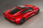 Chevrolet Corvette Gama Corvette Gama Corvette Coup&eacute; Exterior Cenital-Posterior-Lateral 2 puertas